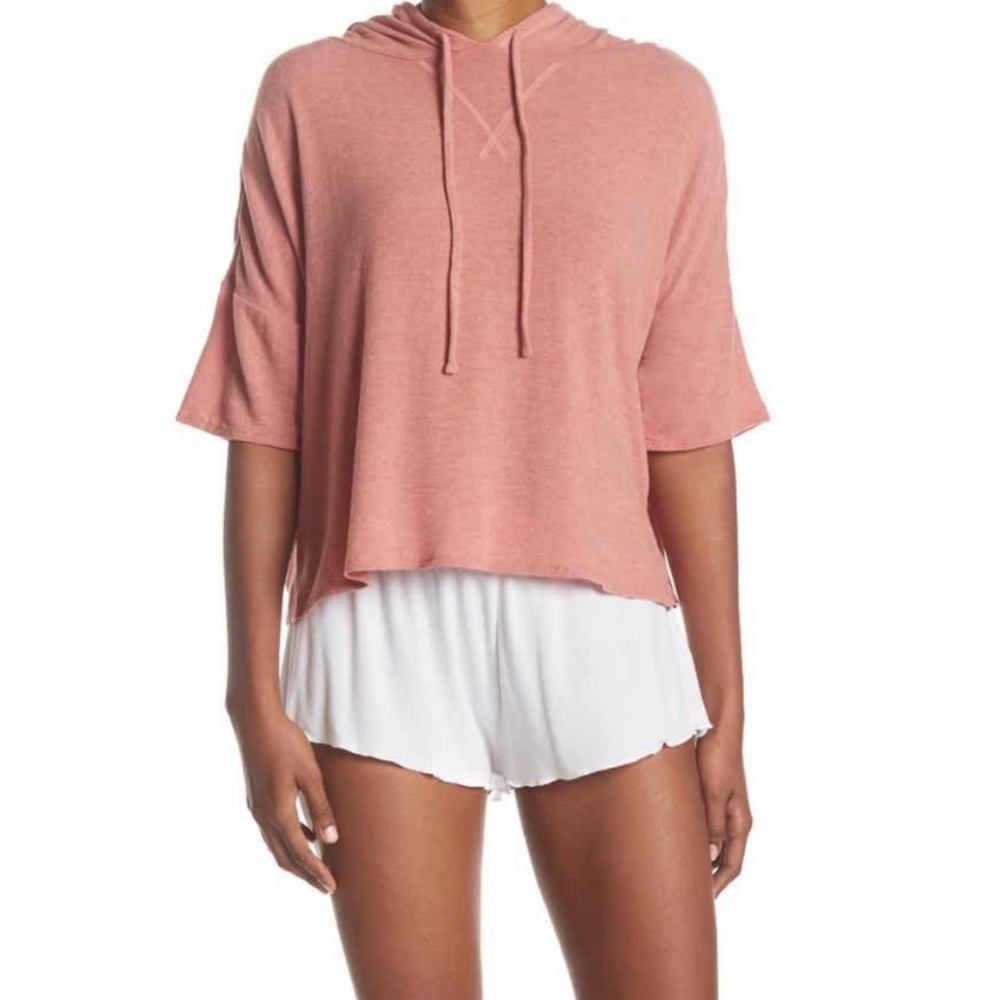 Barefoot Dreams Luxe Ribbed Jersey Shorts